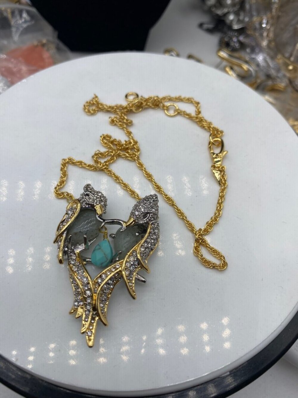 Alexis Bittar Parrot Collection Necklace